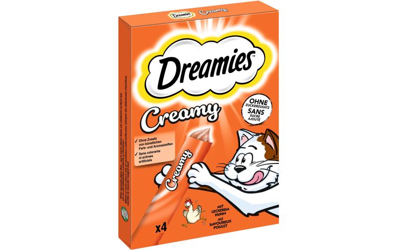 Dreamies Creamy Snack Huhn 4x10g