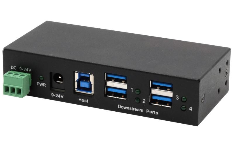 Exsys 4-Ports USB 3.2 Gen 1 HUB mit