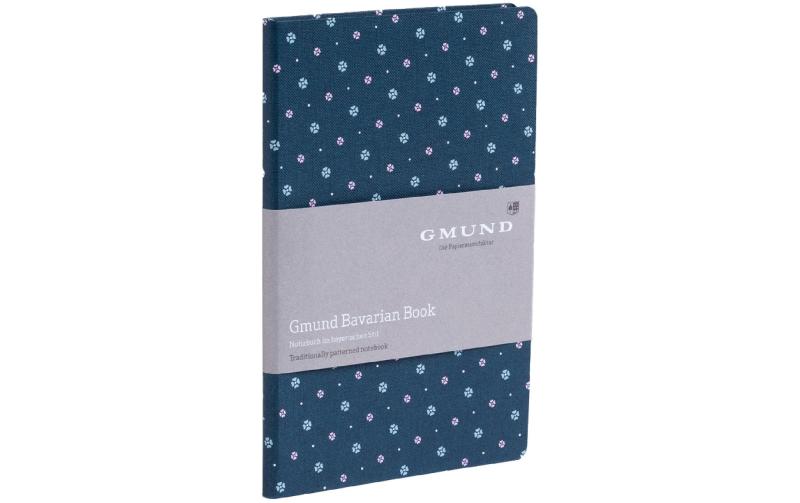 Gmund Notizbuch Bavarian Blumen Grünblau