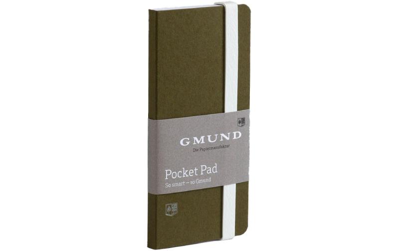 Gmund Notizbuch Pocket Pad Olive
