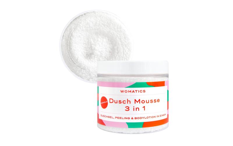 Womatics 3in1 Dusch Mousse
