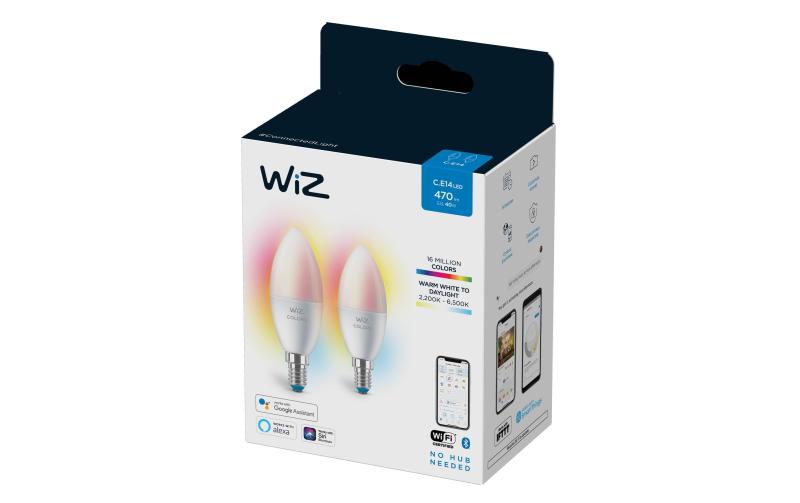 WiZ Leuchtmitte White & Color C37