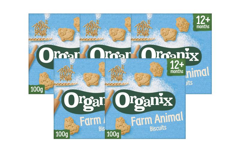 Hero Organix Farm Animals Biscuits Bio
