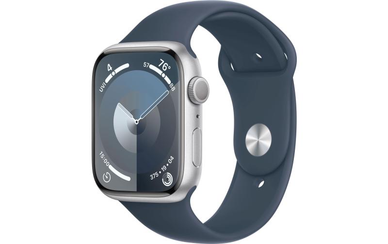 Apple Watch S9 GPS 45 Silver Alu M