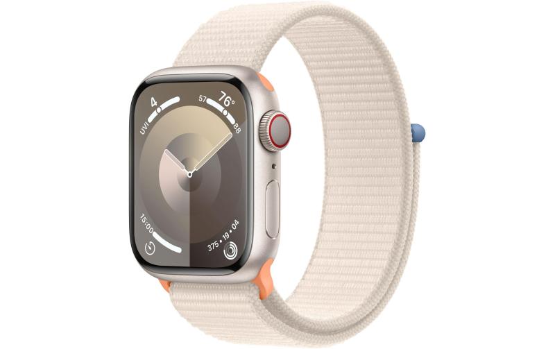 Apple Watch S9 GPS & Cell 41 Star Alu Loop