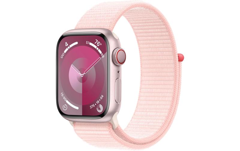 Apple Watch S9 GPS & Cell 41 Pink Alu Loop