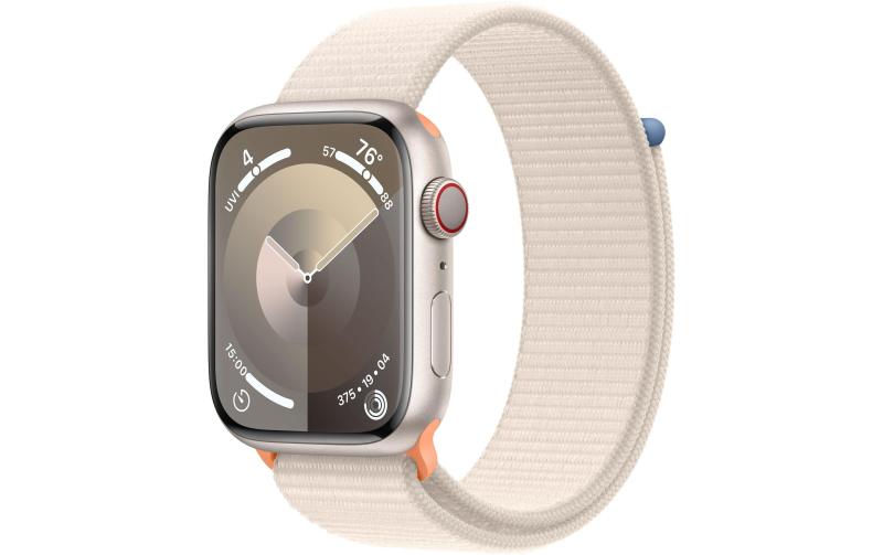 Apple Watch S9 GPS & Cell 45 Star Alu Loop