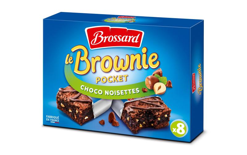 Mini Brownie Schoko-Nuss