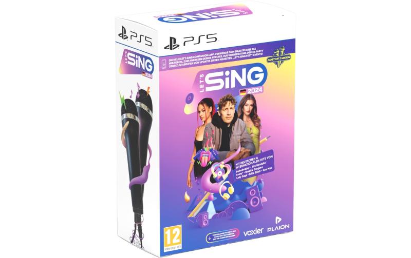 Lets Sing 2024 + 2 Mics, PS5