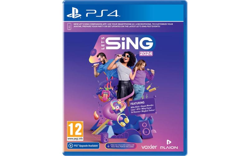 Lets Sing 2024, PS4