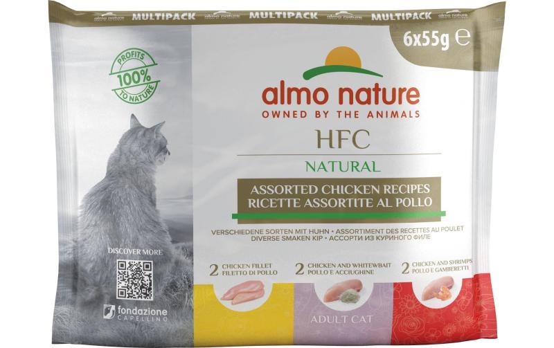 Almo Nature Nassfutter Natural Multipack