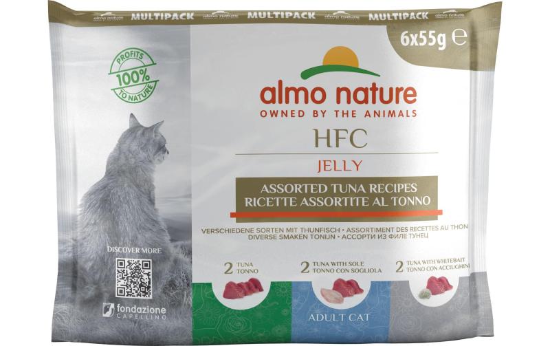 Almo Nature Nassfutter Jelly Multipack