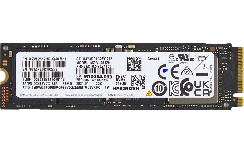HP SSD 1TB TLC M.2 PCIe 4x4 NVMe G10