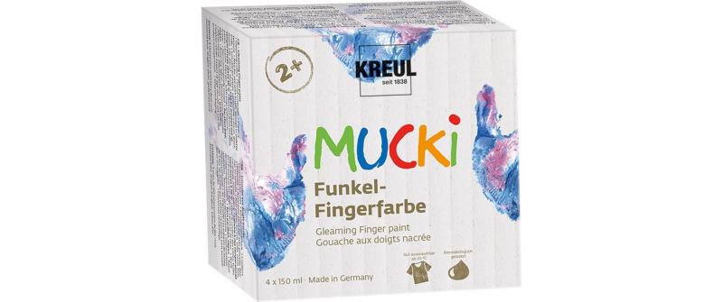 Kreul Mucki Fingerfarbe Set Funkel