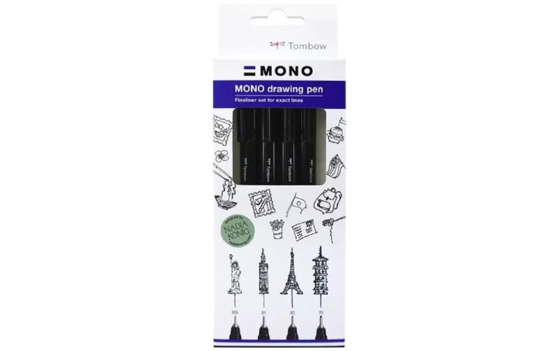 TOMBOW  MONO drawing pen Set Fine