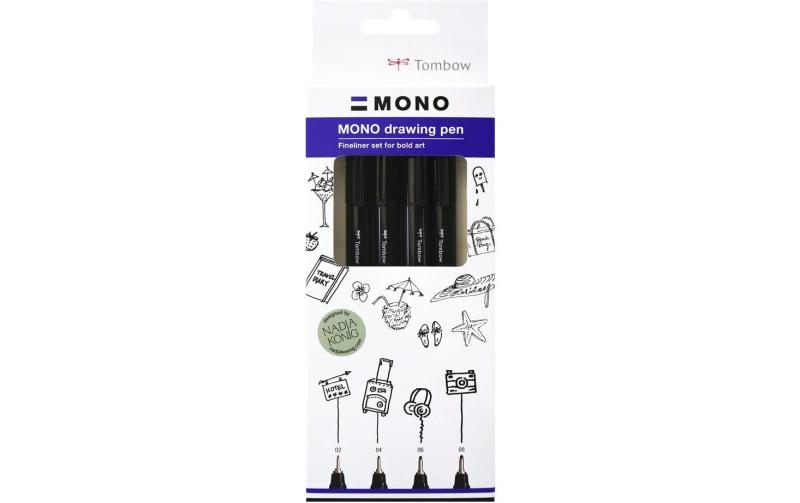TOMBOW  MONO drawing pen Set Bold
