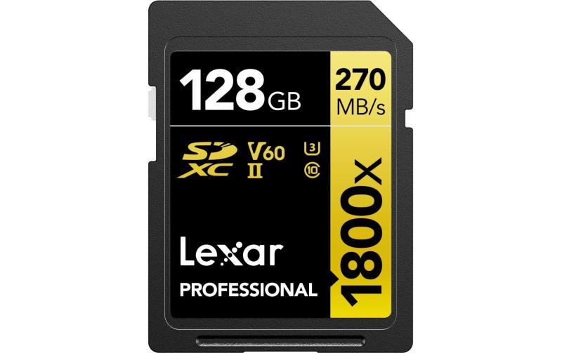 Lexar Professional SDXC 1800x UHS-II 128GB