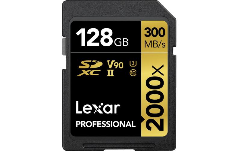 Lexar Professional SDXC 2000x UHS-II 128GB