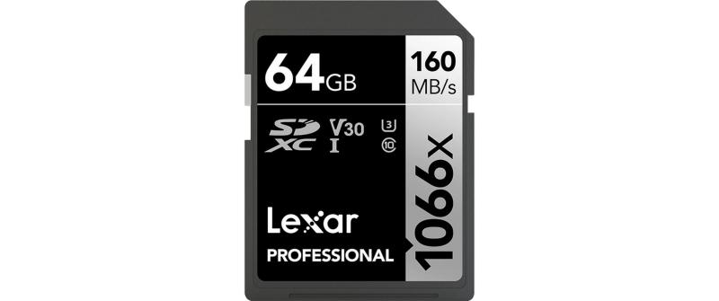Lexar Professional SDXC 1066x UHS-I 64GB