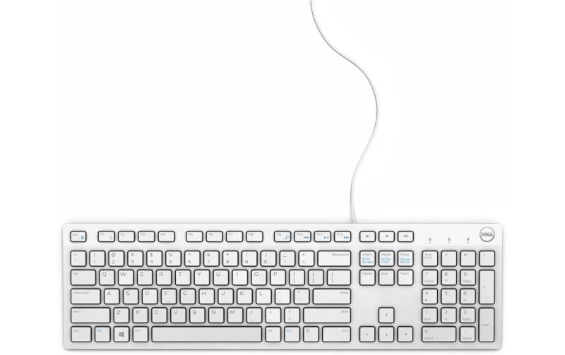Dell Multimedia Keyboard-KB216-White