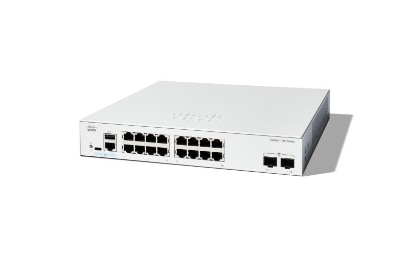 Cisco C1300-16T-2G: 16 Port Managed Switch
