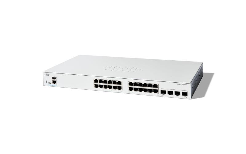 Cisco C1300-24FP-4G: 24 Port ManagedSwitch