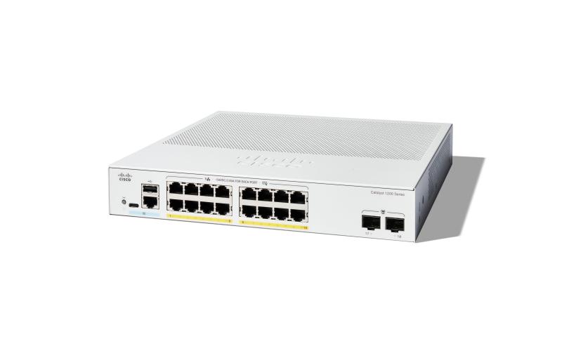 Cisco C1200-16T-2G: 16 Port Smart Switch