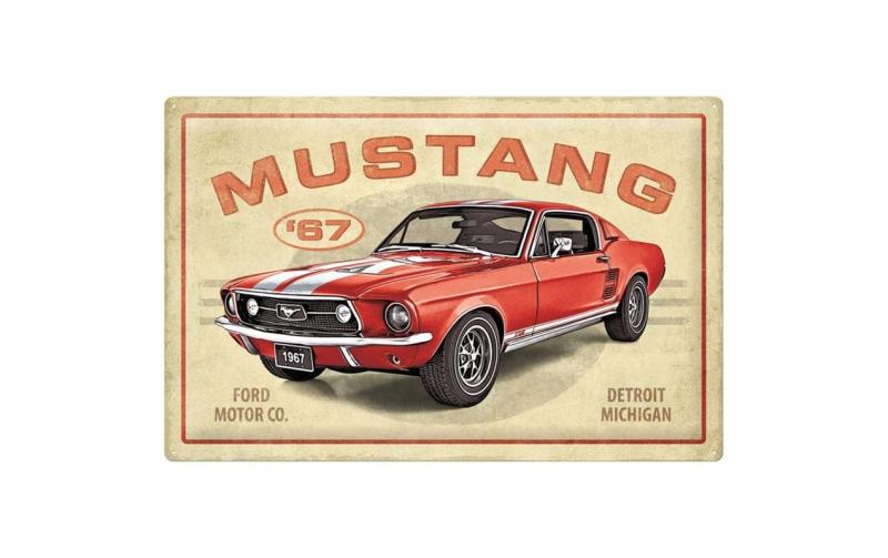 Nostalgic Art Schild Ford Mustang GT 1967