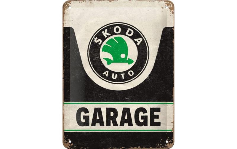 Nostalgic Art Schild Skoda Garage