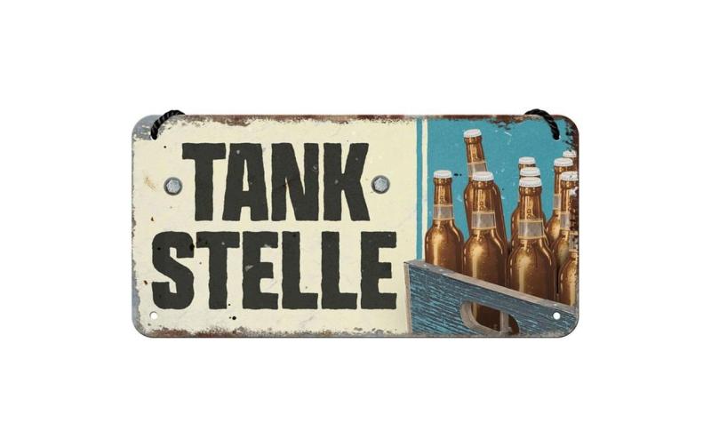 Nostalgic Art Schild Tankstelle Bier