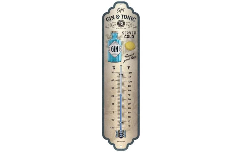 Nostalgic Art Thermometer Gin & Tonic