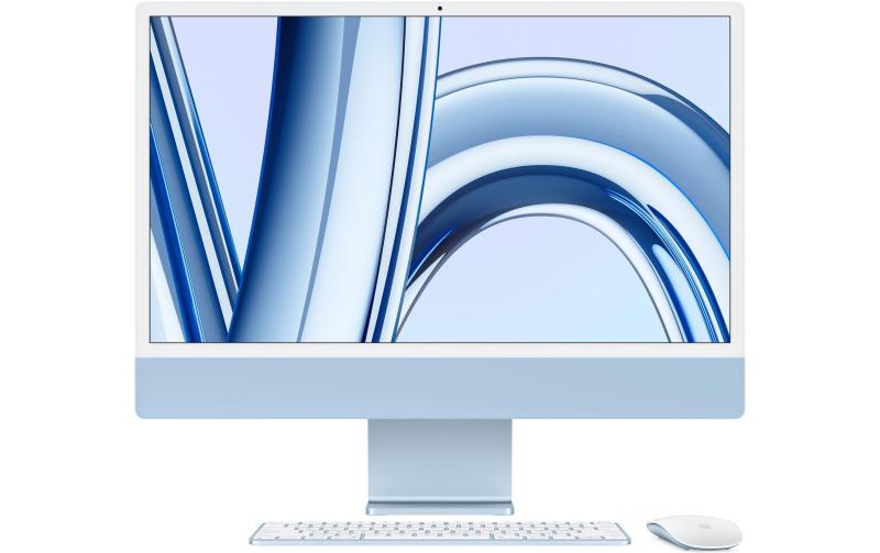 24 iMac (M3, 2 Ports), 8C/8C, Blau