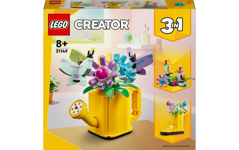 LEGO Giesskanne mit Blumen