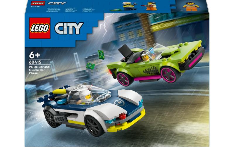 LEGO Polizeiauto und Muscle Car