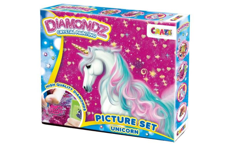 Diamondz Picture Set Unicorn