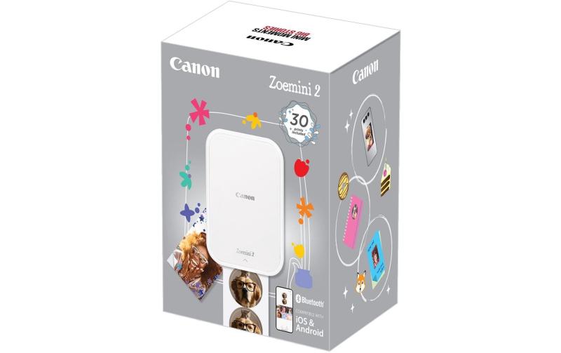 Canon Zoemini 2 pearlweiss Bundle