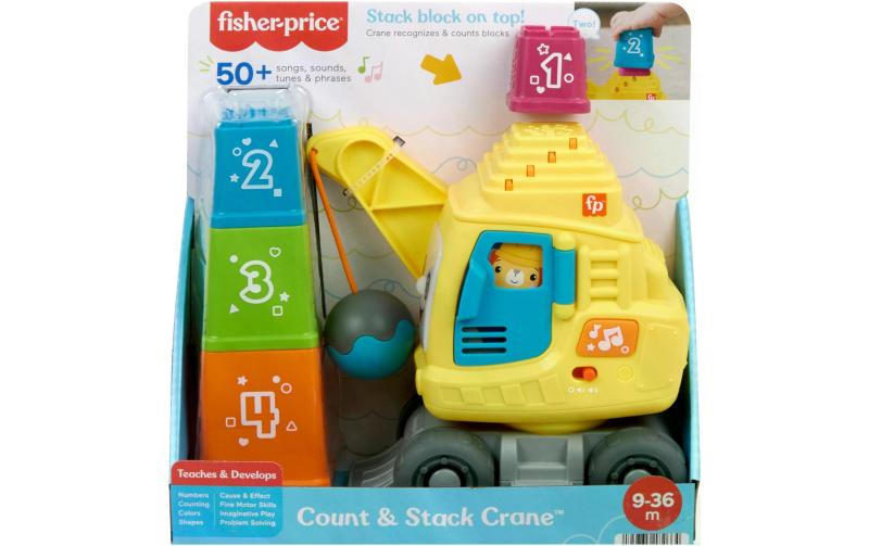 Fisher-Price Count Stack Crane