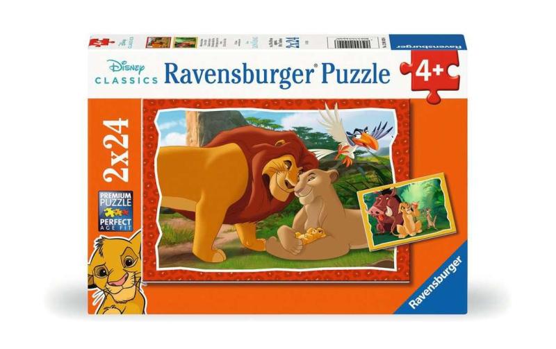 Puzzle König der Löwen