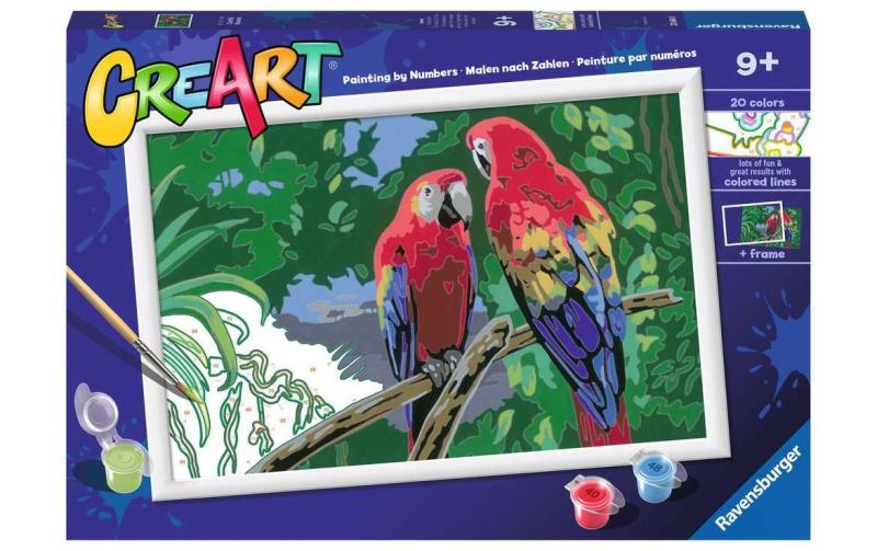CreArt - MNZ - Colorful Macaws