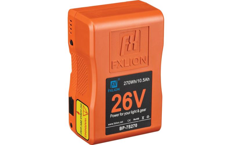FXLion26V / 270Wh V-Mount Battery