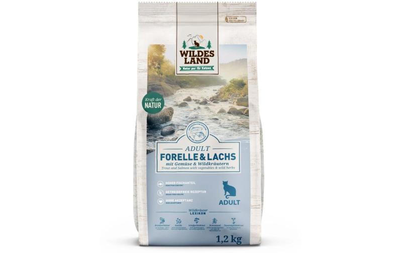 Wildes Land Cat Adult Forelle & Lachs 1.2kg