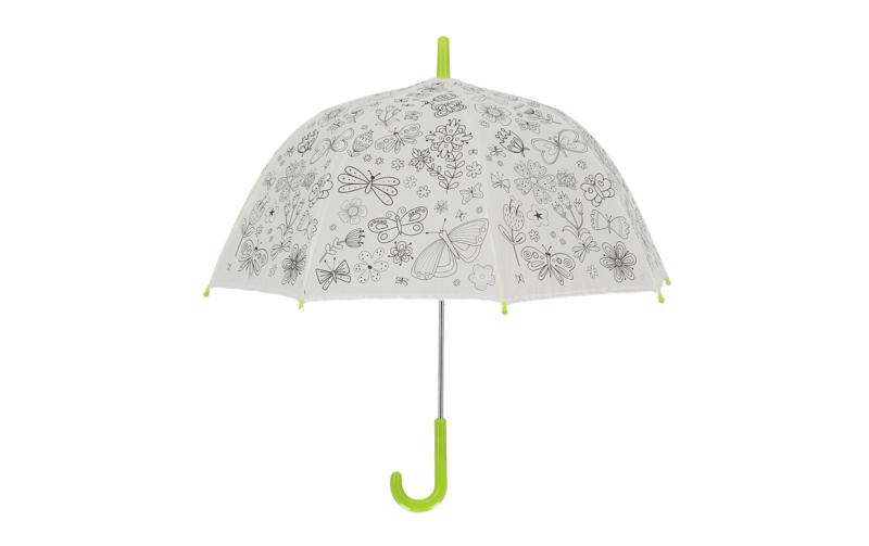 Esschert Design Regenschirm Blumen