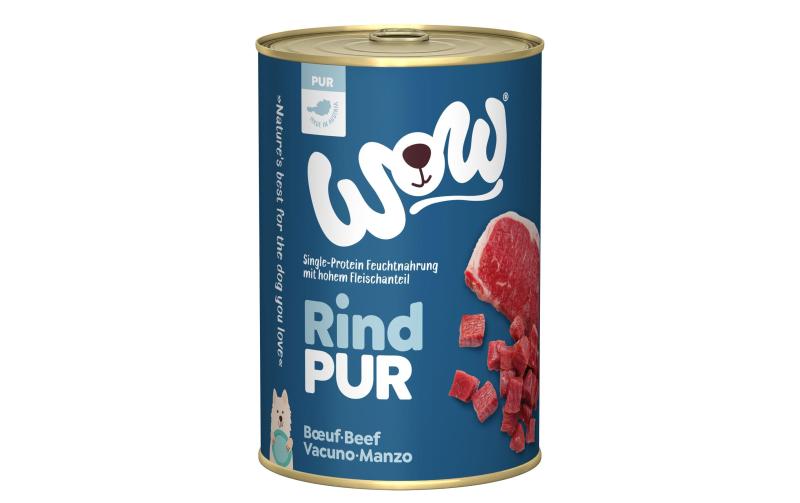 WOW Pur Rind Single Protein 400g