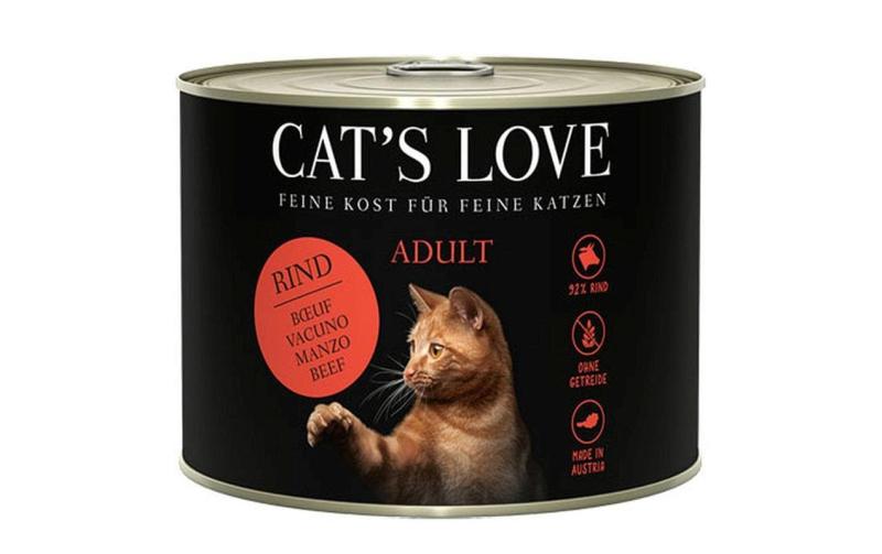 Cats Love Adult Rind Pur 200g