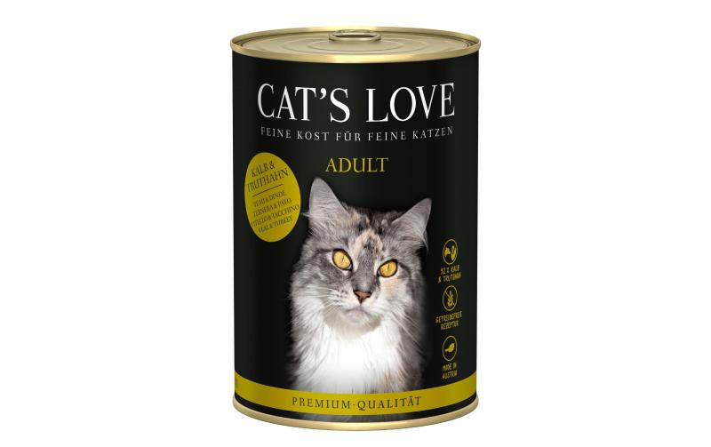 Cats Love Adult Kalb & Truthahn 400g