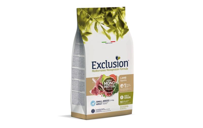 Exclusion Dog Adult Small Lamb 2kg