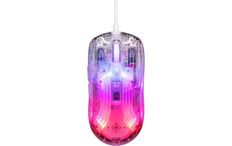 Deltaco Gaming Mouse DM330 Transparent RGB