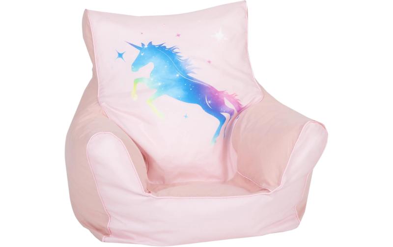 Kindersitzsack Unicorn rainbow
