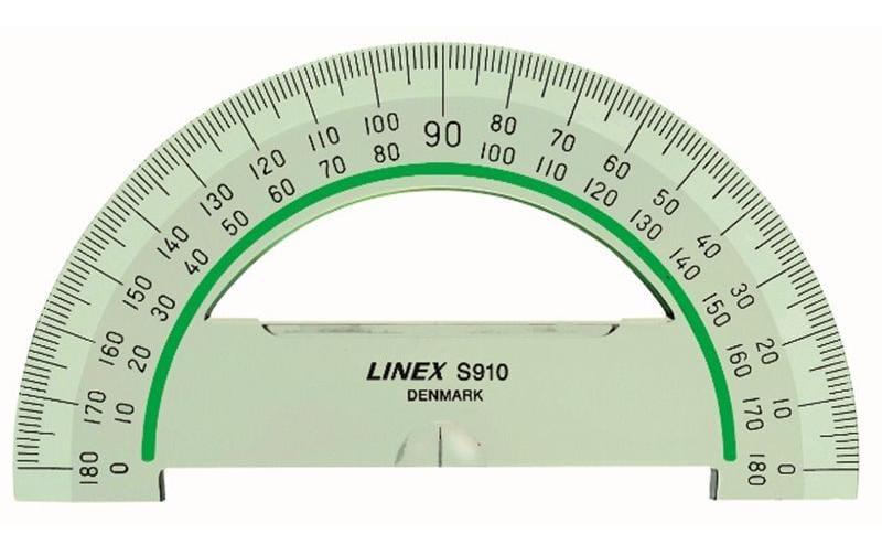 Linex Halbkreis-Winkelmesser 180 Grad