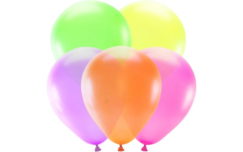 Partydeco Ballons Uni Neon